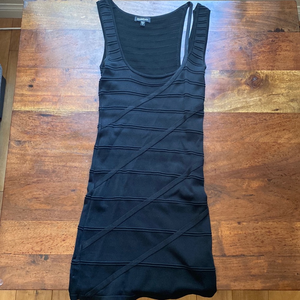 Bebe size small fitted dress